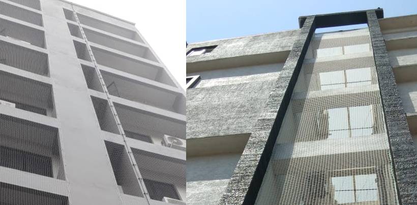 Duct Area Pigeon Nets In Chennai | Call 8122672246 For Same Day Installation